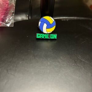 3/$8 Game On Croc Charm